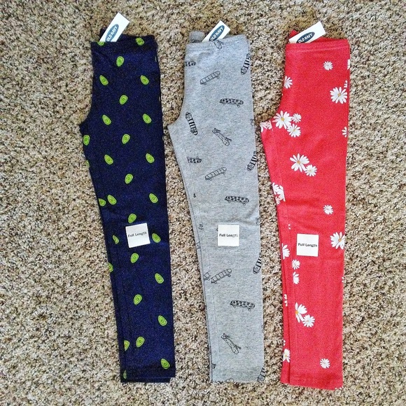Old Navy Other - NWT Old Navy Full-Length Jersey Leggings for Girls